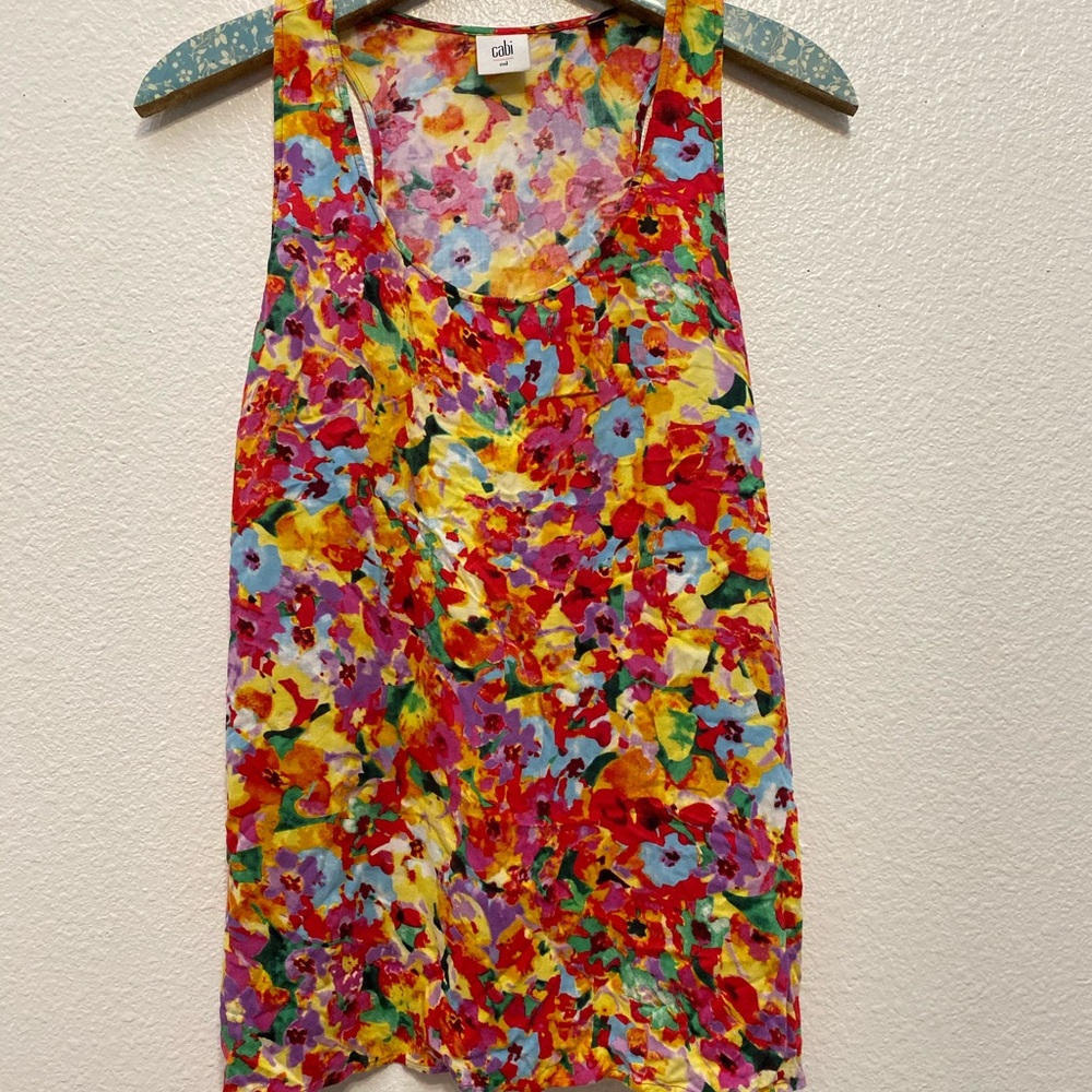 Cabi | floral Louisa tank